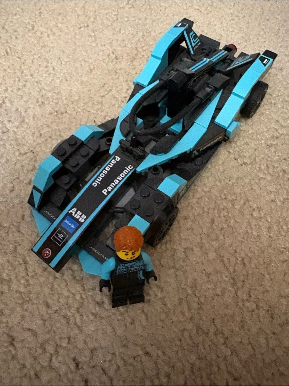 Lego speed champions formula E Jaguar gen2 and I-pace trophy 76898